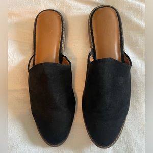Universal Thread - Size 9 - Black Suede Mules